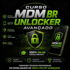Imagem do curso MASTER MDM UNLOCK-CURSO AVANÇADO DE DESBLOQUEIOS PROFICIONAL