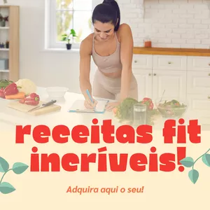 Imagem de capa para o Ebook RECEITAS FIT EM CASA