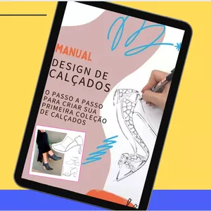 Imagem de capa para o Ebook Manual Design de Calçados