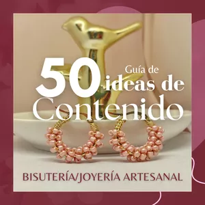 Imagen de portada para Curso online 50 Ideas de Contenido para Bisutería