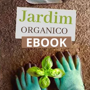 Imagem de capa para o Ebook Jardim organico em casa