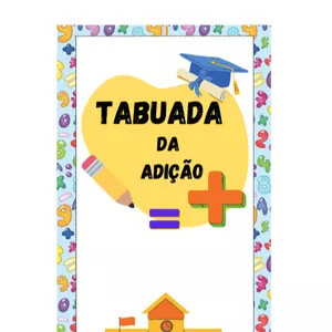 Imagem de capa para o Ebook Tabuada da Adição para imprimir