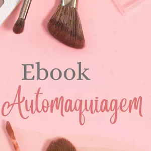 Imagem de capa para o Ebook Apostila para automaquiagem