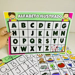 Imagem de capa para o Ebook Alfabeto ilustrado