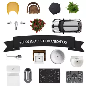 Curso Pacote de Blocos para Planta Humanizada