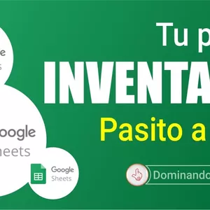 Imagen de portada para Ebook Inventario con entradas salidas y control de stock en Google Sheets