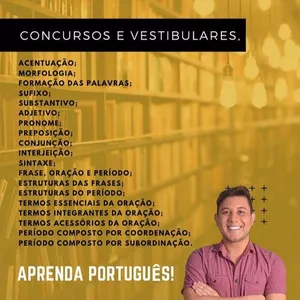 Imagem principal do produto APOSTILA PORTUGUÊS PARA CONCURSOS