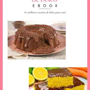 Imagem principal do produto Melhores receitas de bolos fáceis