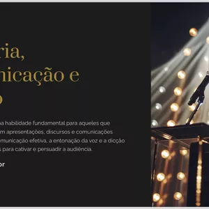 Imagem de capa para o Ebook Oratória e comunicação de alto impacto 