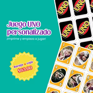 Imagen de portada para Ebook Plantilla juego UNO personalizable