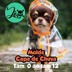 Imagem de capa para o Ebook Molde - Capa de Chuva Pet