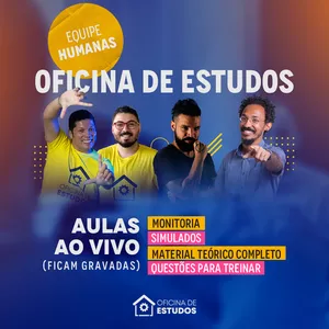 Imagem de capa para o Curso online ENEM em CASA - Ciências Humanas