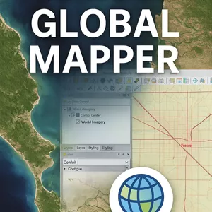 Imagen de portada para Curso online Curso de GLOBAL MAPPER
