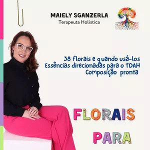Imagem de capa para o Ebook Florais para TDAH
