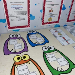 Imagem de capa para o Ebook 🤩 TIPOS DE FRASES: Afirmativa, Negativa, Interrogativa e Exclamativa! 🤩