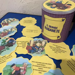 Imagem de capa para o Ebook O GRANDE RABANETE - HISTÓRIA NA LATA 