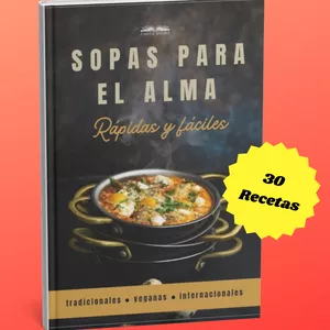Imagen de portada para Ebook 30 Recetas de Sopas fáciles y rápidas