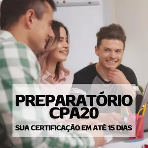 Imagem do curso Preparatório CPA20 - Gama de Ensino, com professor Airton Gama