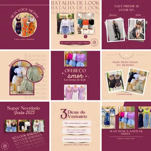Imagem de capa para o Curso online Pack Canva loja feminina 