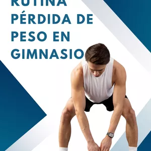 Imagen de portada para Ebook Rutina de pérdida de peso en gimnasio