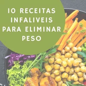 Imagem de capa para o Ebook 10 Receitas infalíveis para perca de peso com saúde