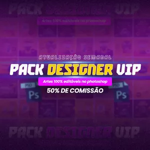 Imagem de capa para o Curso online Pack Designer Vip