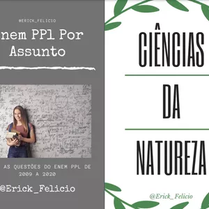 Imagem de capa para o Ebook ENEM PPL Por Assunto (Natureza e Matemática) + Bônus
