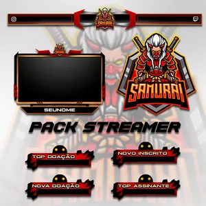Imagem de capa para o Curso online Pack Streamer Samurai