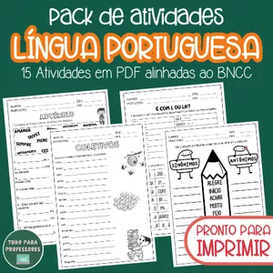 Imagem de capa para o Ebook ATIVIDADES COMPLEMENTARES DE LÍNGUA PORTUGUESA