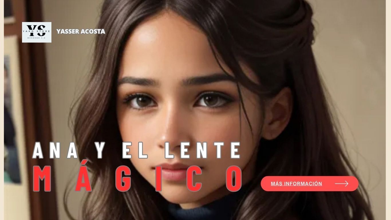 ANA Y EL LENTE MÁGICO: Donde las emociones se revelan en cada click Un cuento que enseña que la magia más poderosa nace del corazón. Para niñas que creen en los secretos escondidos en lo cotidiano, en las cámaras que guardan historias y en el poder de un gesto. Una historia que captura más que imágenes… ¡captura el alma! 