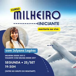 Imagem de capa para o Curso online Milheiro Iniciante
