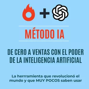 Imagen de portada para Ebook MÉTODO IA: DE CERO A VENTAS con el poder de la inteligencia artificial