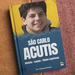 Imagem de capa para o Ebook São Carlo Acutis: História, Legado e Pílulas Espirituais