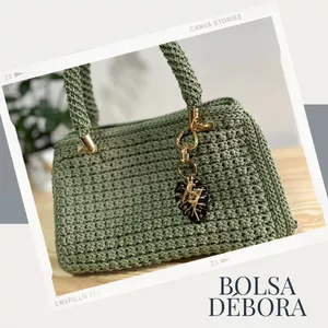 Bolsa Débora - Curso de Crochê