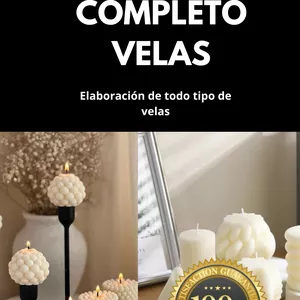 Imagen de portada para Ebook CURSO COMPLETO DE VELAS