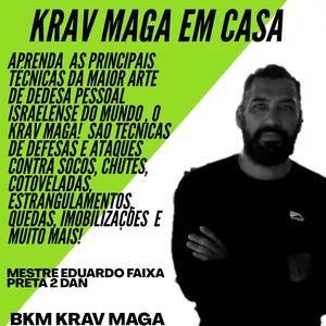 Imagem de capa para o Curso online Krav Maga em casa de forma rápida e fácil.