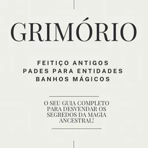 Imagem de capa para o Ebook Grimório Feitiços Antigos