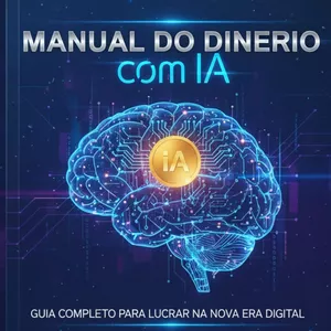 Imagem de capa para o Ebook Manual do Dinheiro com IA