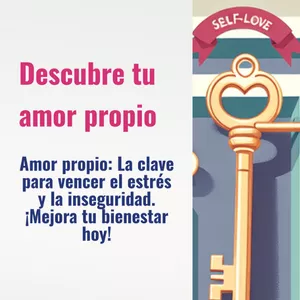 Imagen de portada para Ebook AMOR PROPIO, LA CLAVE PARA VENCER EL ESTRES Y LA INSEGURIDAD