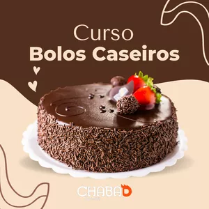Imagem de CURSO BOLOS CASEIROS criado por CHABAD INFOPRODUTOS na hotmart