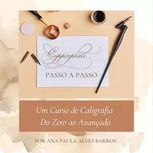 Imagem do curso Curso Copperplate Passo a Passo —  Do Zero ao Avançado