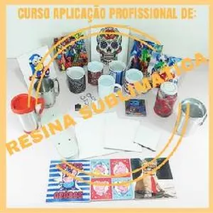 Imagem do curso Curso Aplicação Profissional de Resina Sublimatica