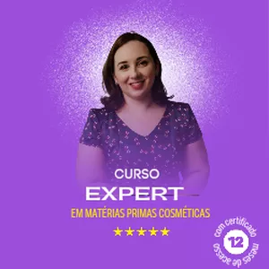 Imagem de capa para o Curso online Expert em matérias primas cosméticas