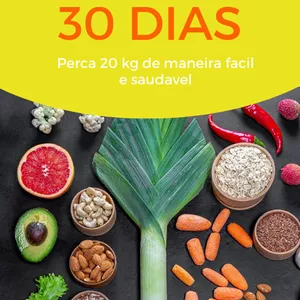 Imagem de capa para o Ebook perca 20kg em 30 dias