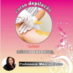 Imagem de capa para o Curso online UPDepil Curso de Depilação Método Espanhol