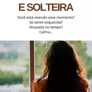 Imagem de capa para o Ebook + de 30 e Solteira