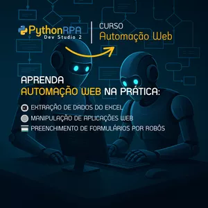 Imagem de capa para o Curso online Automação Web na Prática