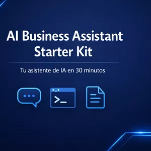 Imagen de portada para Ebook AI Business Assistant Starter Kit