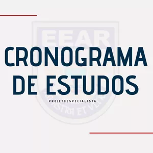 Imagem de capa para o Ebook Cronograma de Estudos para EEAR