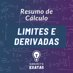 Imagem de capa para o Ebook Resumo de Cálculo: Limites e Derivadas